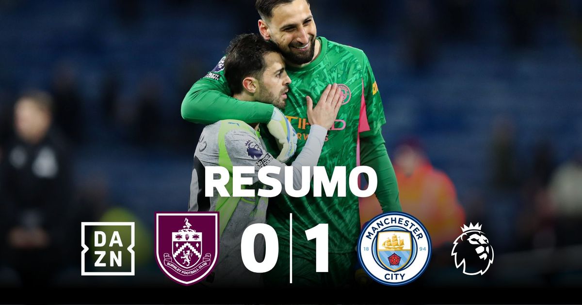 Man. City sobe a primeiro e Burnley desce ao Championship (resumo)