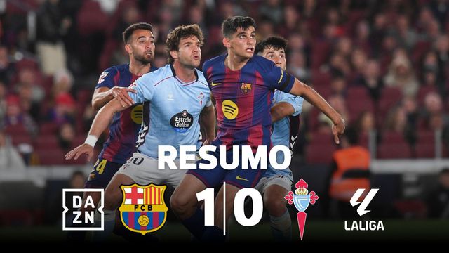 Barcelona ganhou ao Celta... e perdeu Yamal e Cancelo (resumo)