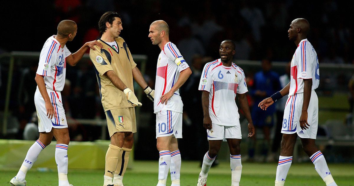 «A culpa foi minha»: a confissão de Buffon sobre a cabeçada de Zidane a Materazzi