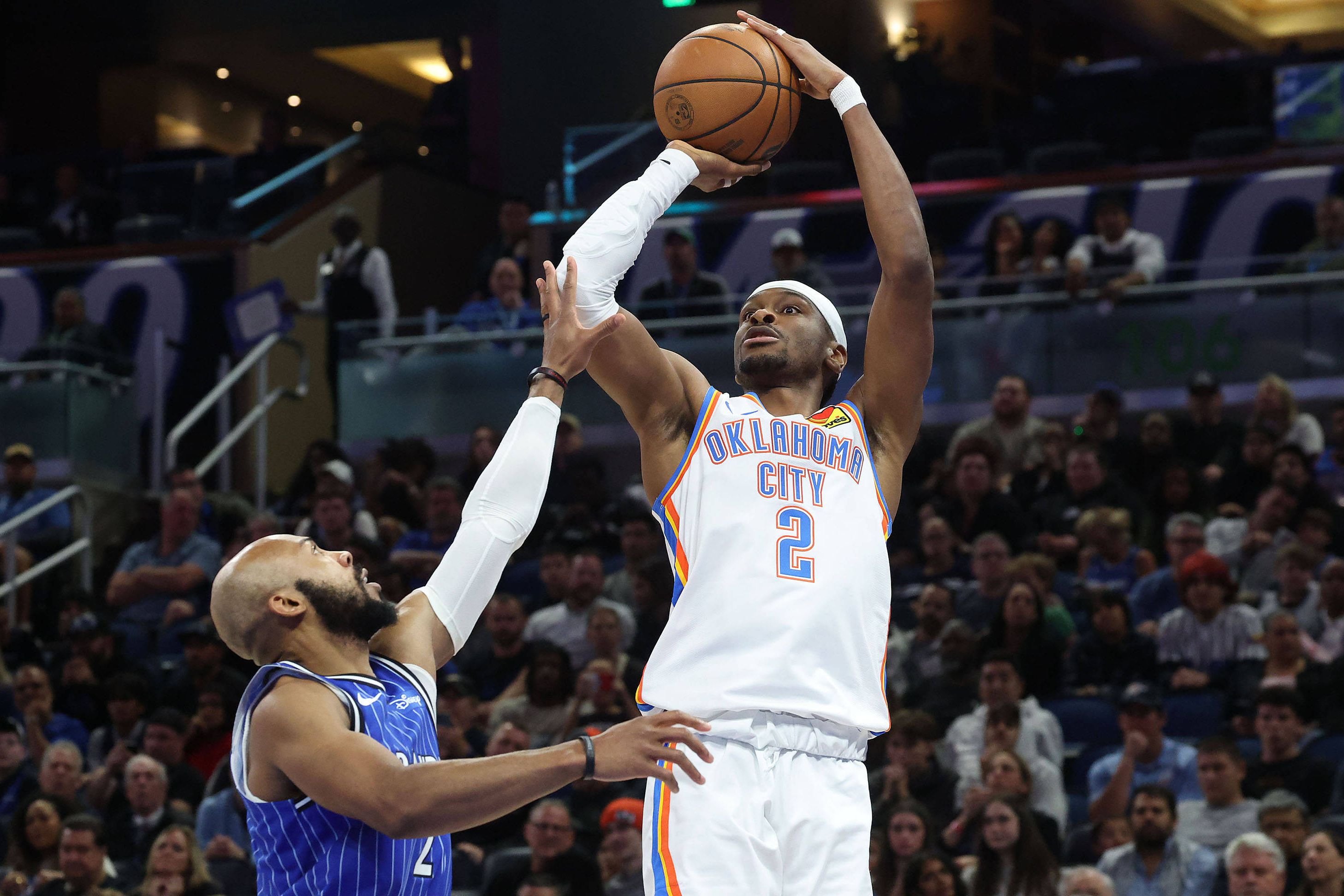 Shai Gilgeous-Alexander é sempre decisivo    Fotografia Imago