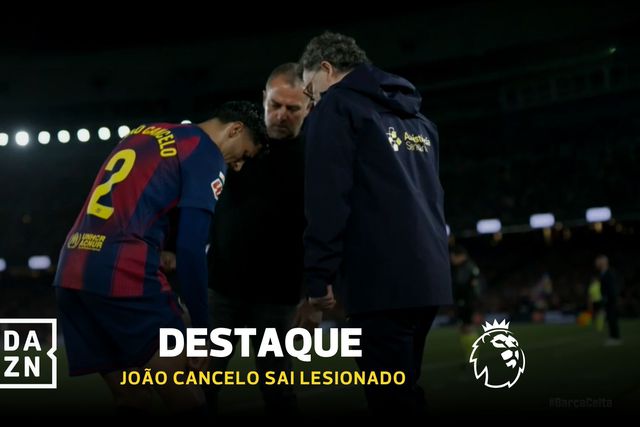 João Cancelo sai lesionado a coxear e a queixar-se do joelho direto