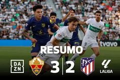 Português brilha frente ao Atlético e tira o Elche da zona de descida (resumo)