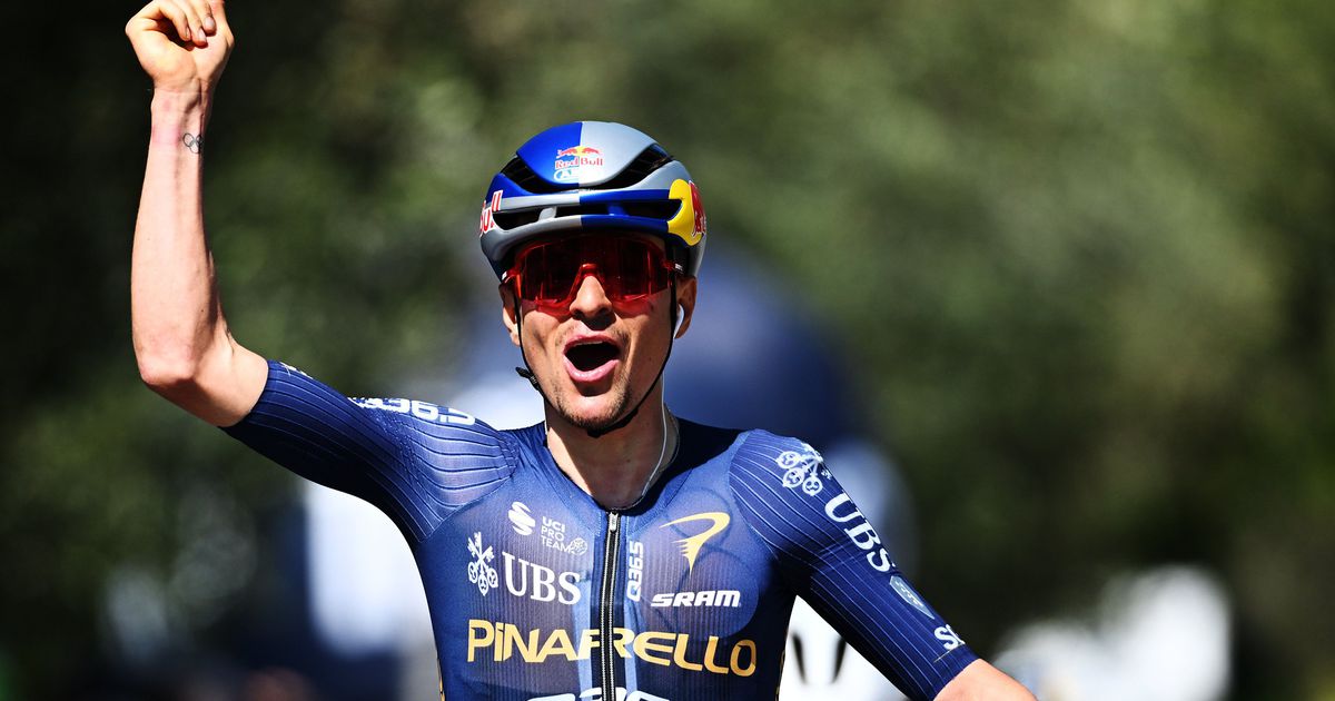 Tom Pidcock vence terceira etapa da Volta aos Alpes