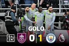 Potência e classe de Haaland colocam o Manchester City a ganhar