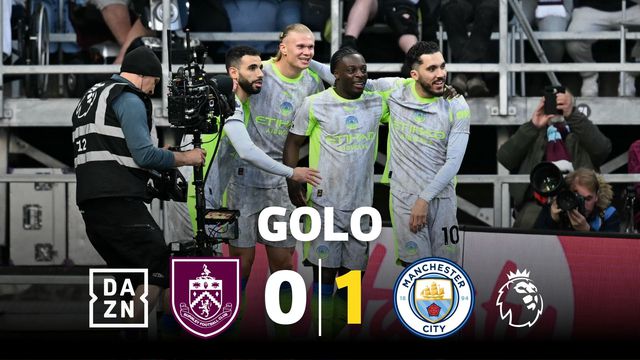 Potência e classe de Haaland colocam o Manchester City a ganhar