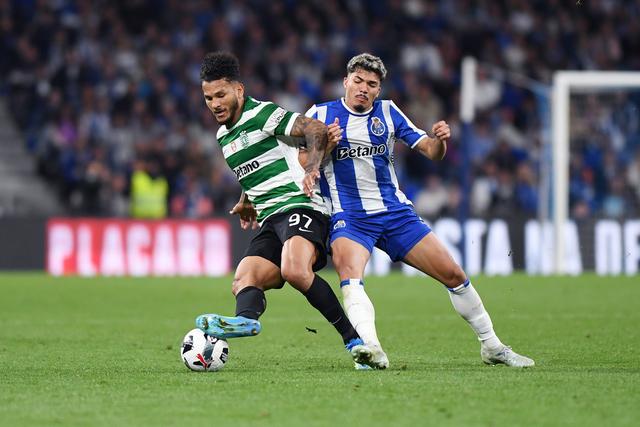 Luis Suárez, avançado colombiano do Sporting - Foto: ROGÉRIO FERREIRA/KAPTA+