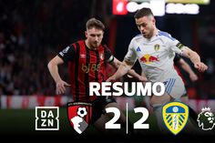 Bournemouth deixou fugir a vitória no último suspiro (resumo)
