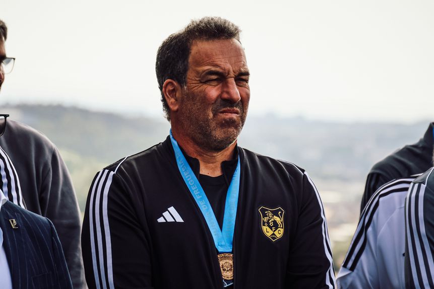 Pedro Miguel guiou os lusitanistas a uma época de enorme sucesso e vai manter-se no cargo (Foto: Lusitânia de Lourosa)