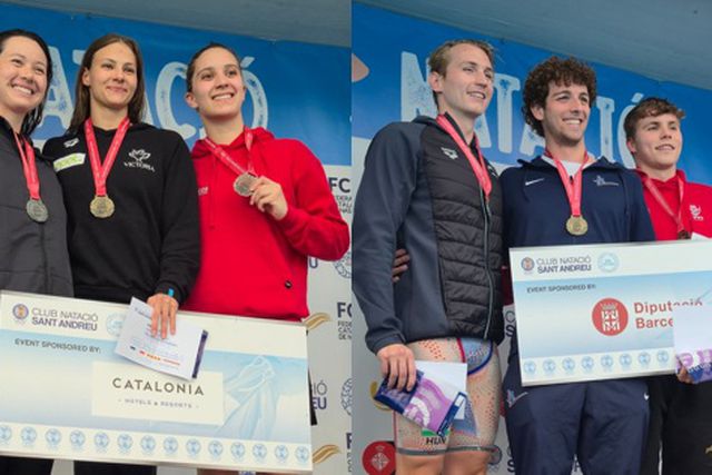 Portugueses de bronze em Barcelona