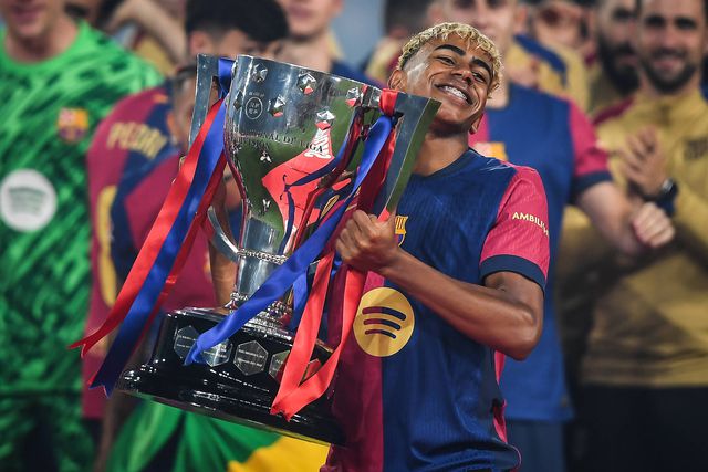 Lamine Yamal conquistou a sua segunda LaLiga pelo Barcelona aos 17 anos