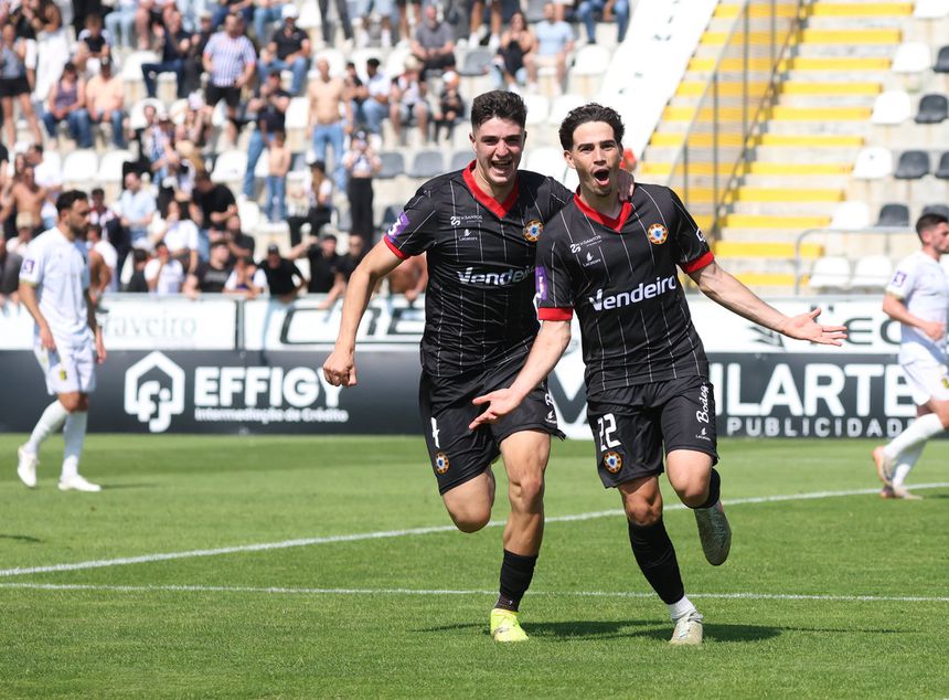 Cláudio Araújo confirmou toda a sua qualidade ao serviço dos poveiros e está referenciado pelos conquistadores (Foto: Varzim)