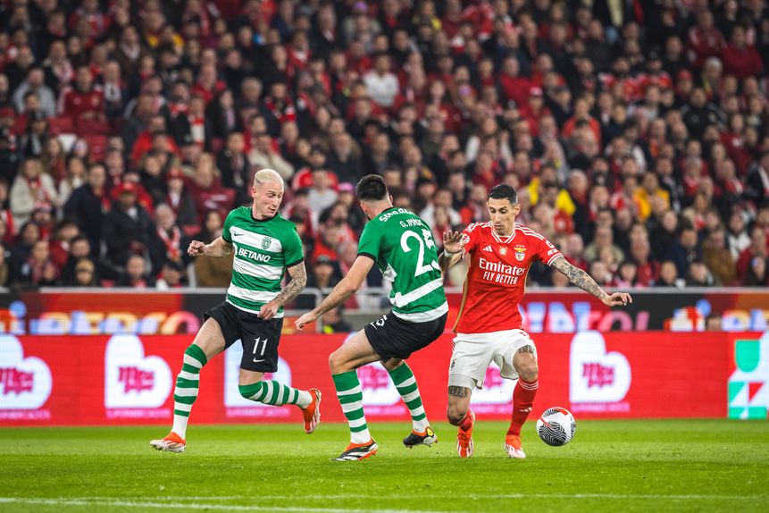 Nuno Santos, Gonçalo Inácio e Di María