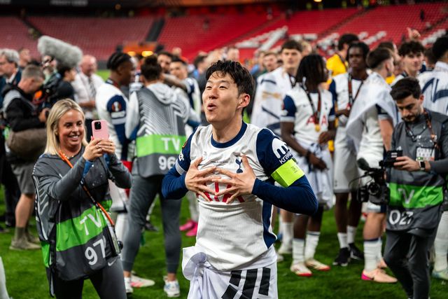 Son era o rosto da felicidade após a conquista da UEFA Europa League