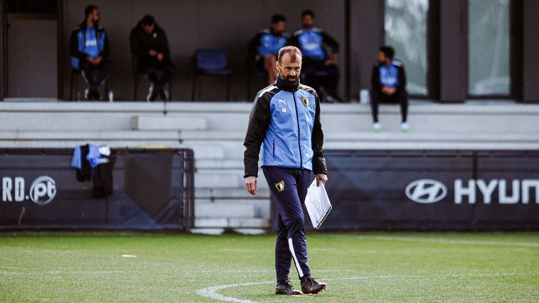 Famalicão: plantel já foi de férias... treinador trabalha no duro