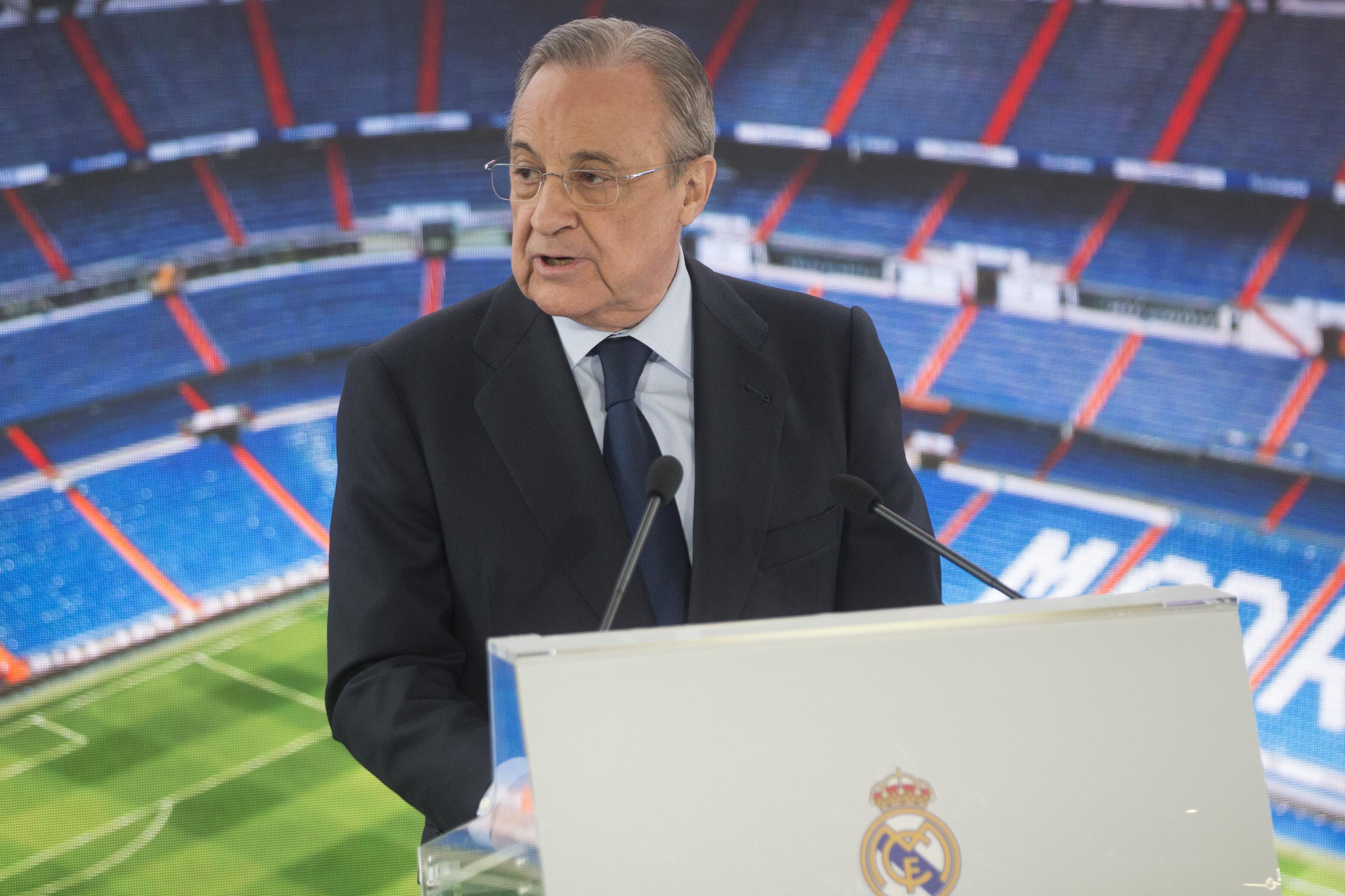 Florentino Pérez, presidente do Real Madrid, tem tudo acordado com José Mourinho — FOTO: IMAGO
