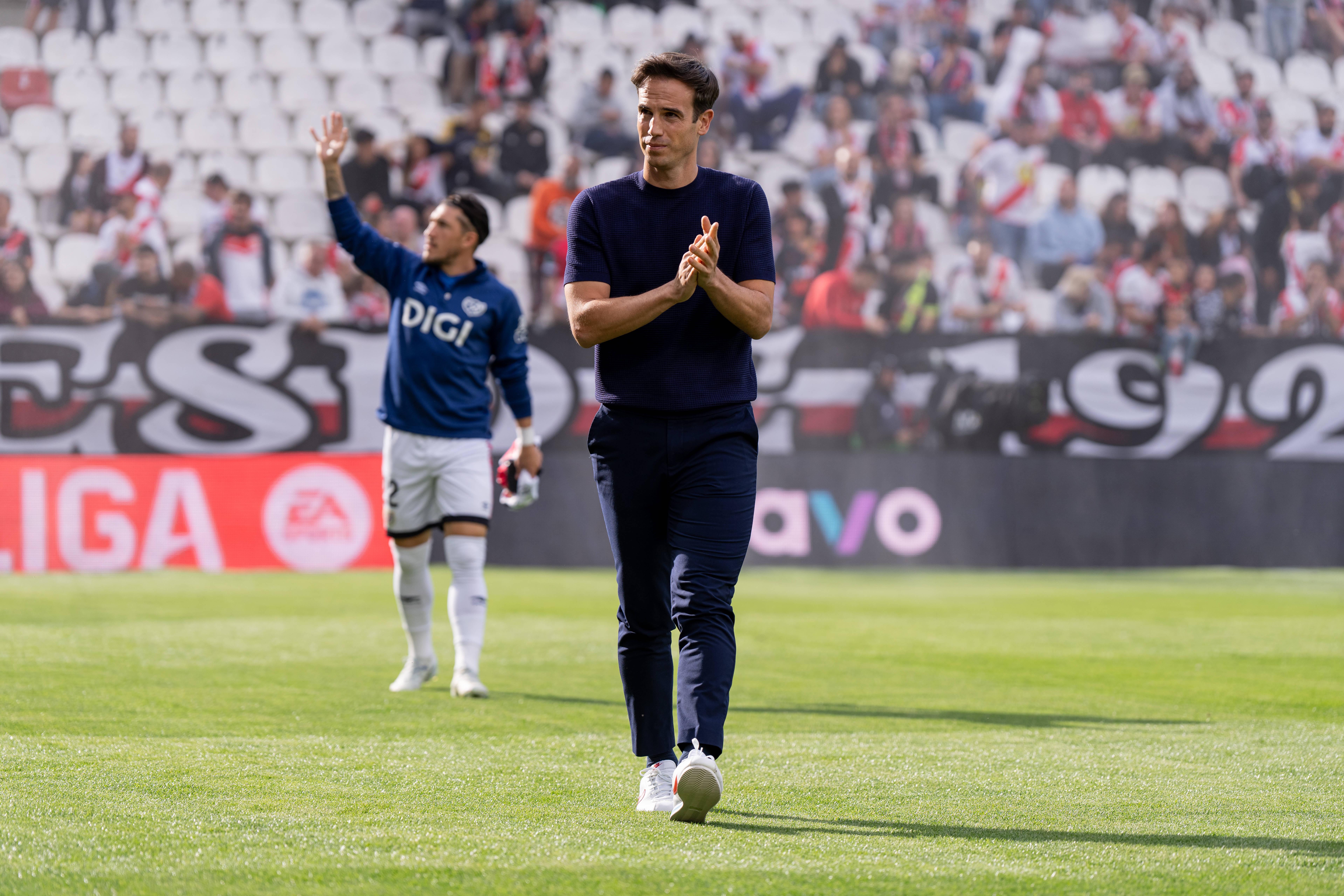 Inigo Pérez, atual treinador do Rayo Vallecano