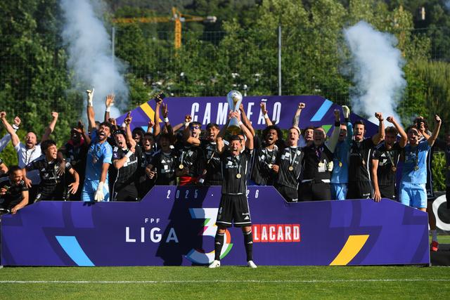 Os amarantinos vão voltar ao segundo escalão do futebol português, 38 anos depois - Foto: Amarante