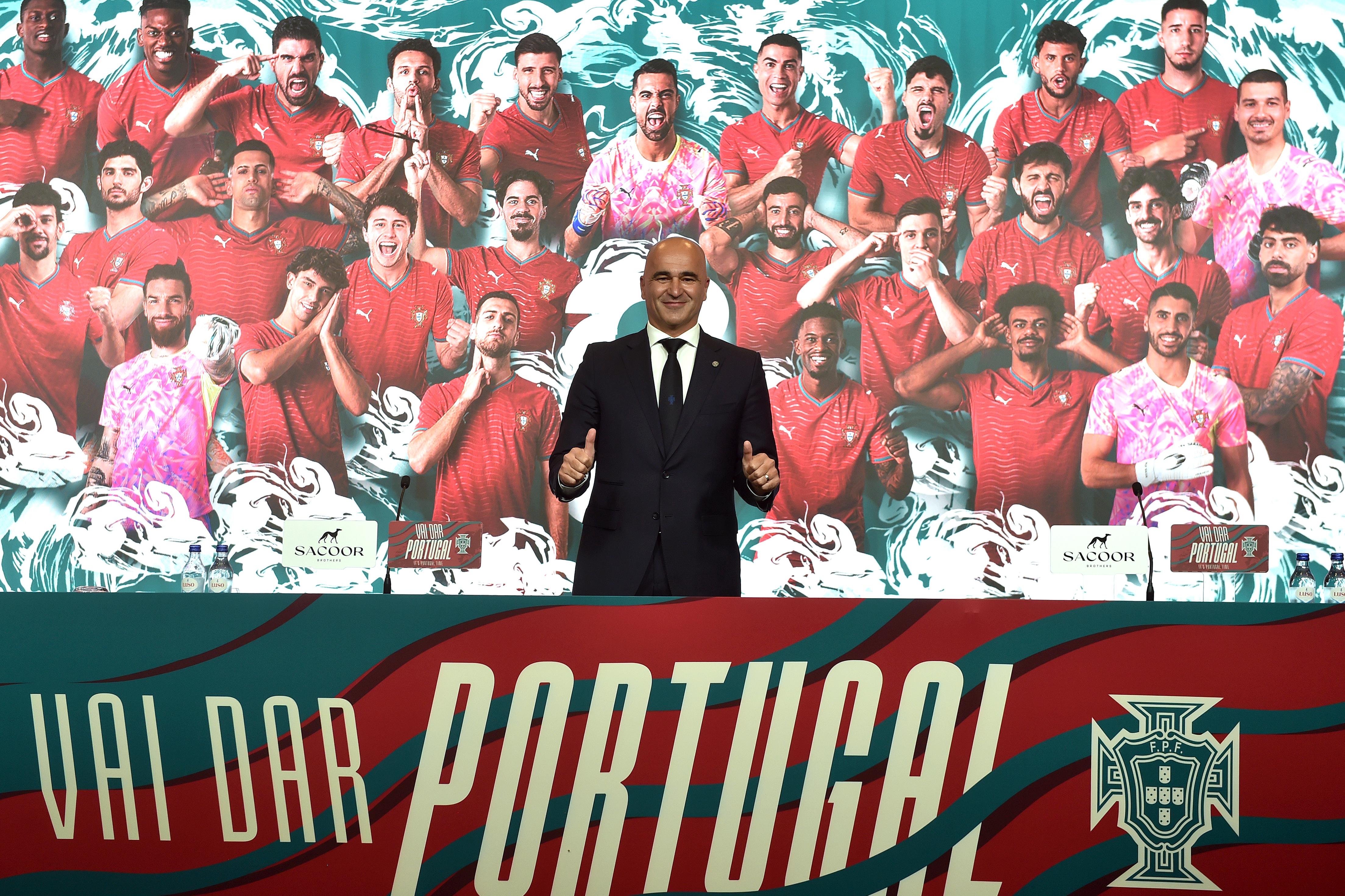 Roberto Martínez, selecionador de Portugal - Foto: MIGUEL NUNES