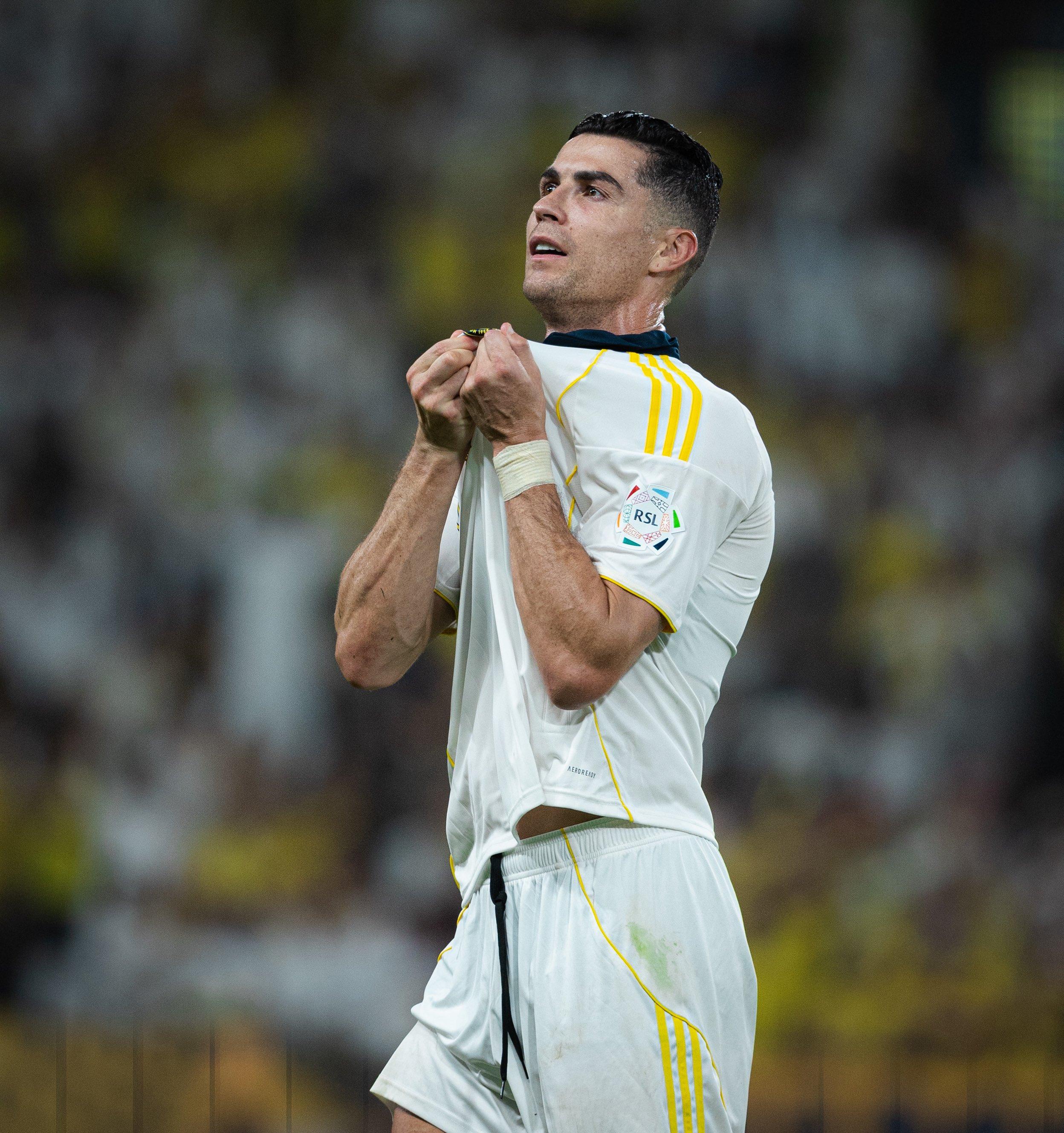 Ronaldo celebra golo marcado no jogo decisivo (Foto: Al Nassr)