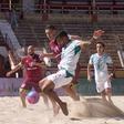 Seleção nacional garantiu presença na Superfinal de Futebol de Praia
Foto: FPF