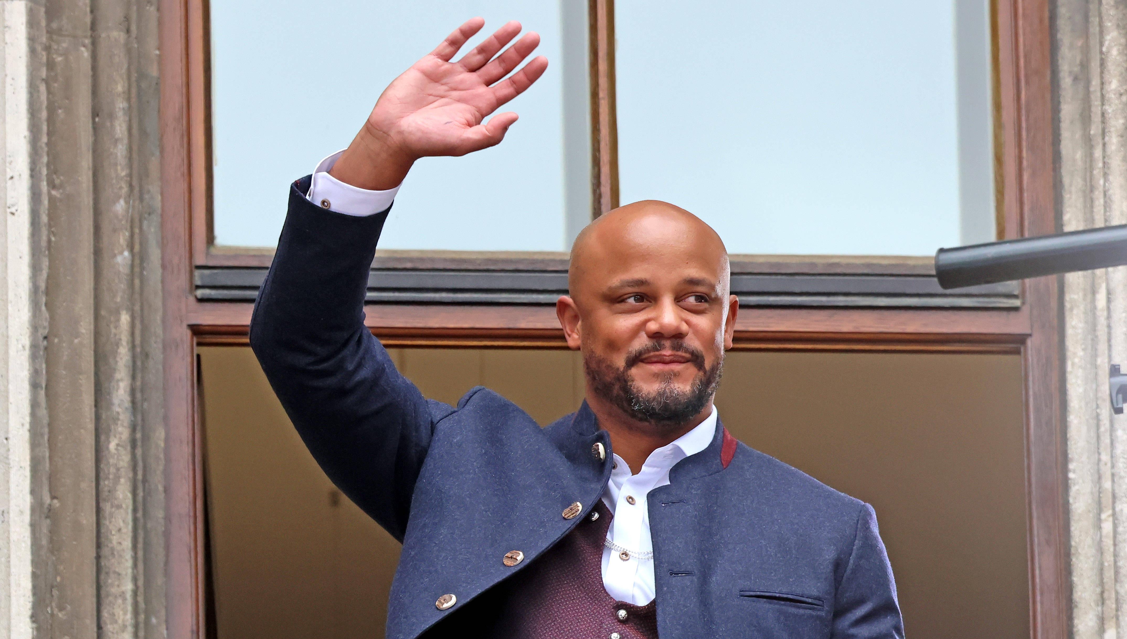 Kompany, treinador do Bayern