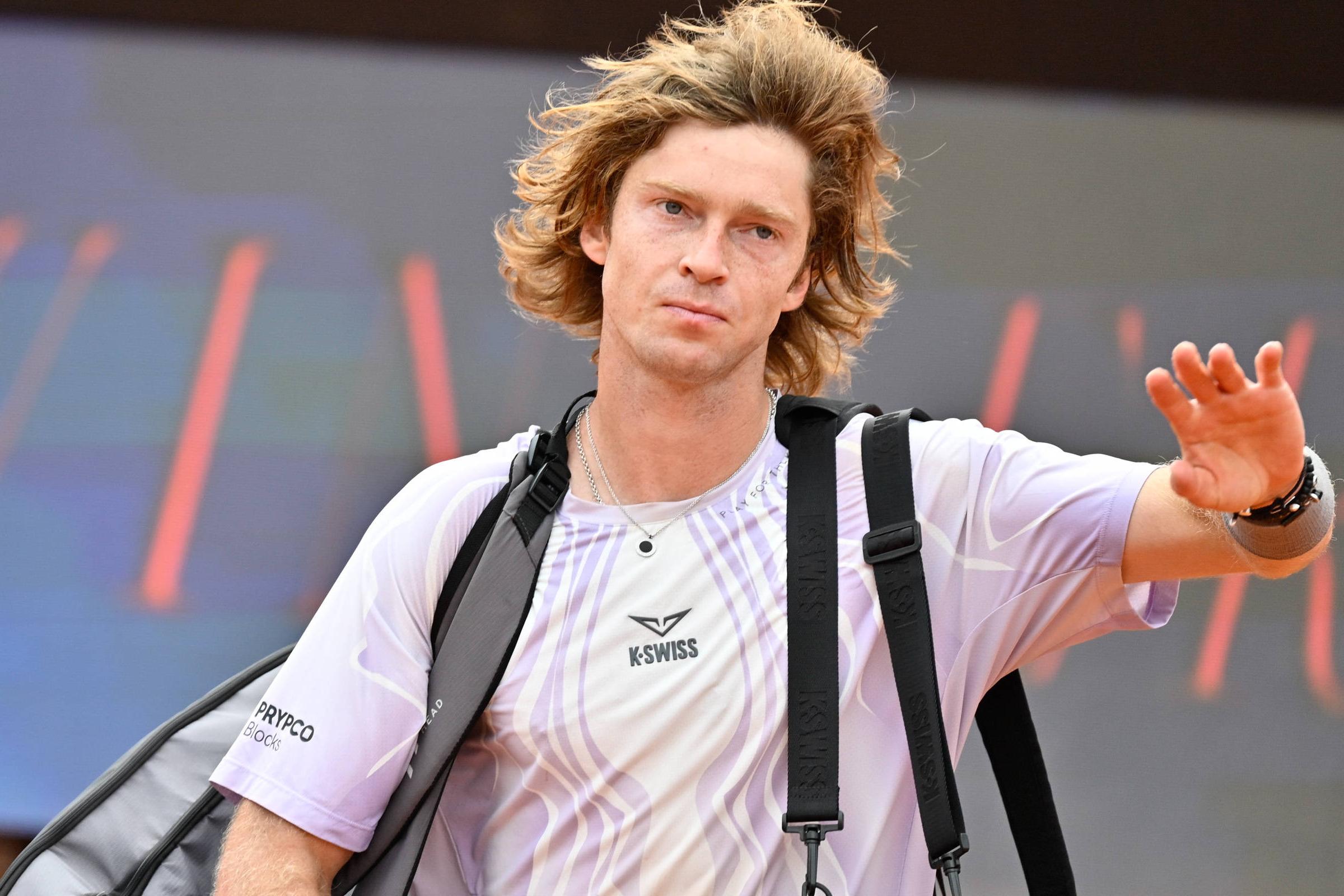 Rublev revelou que os organizadores dos Grand Slams nem respondem aos e-mails. IMAGO