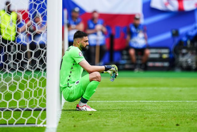 Os destaques do Geórgia-Chéquia: na baliza também há heróis