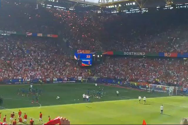 Primeira ovação foi para... Cristiano Ronaldo