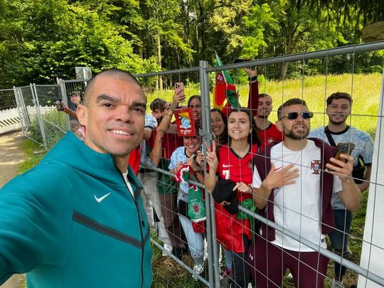 Estes adeptos portugueses conseguiram um 'encontro privado' com Pepe
