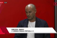 Jorge Silas e o melhor em campo no Turquia-Portugal