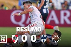 River Plate-Monterrey: houve faltas e cartões, faltaram os golos (resumo)