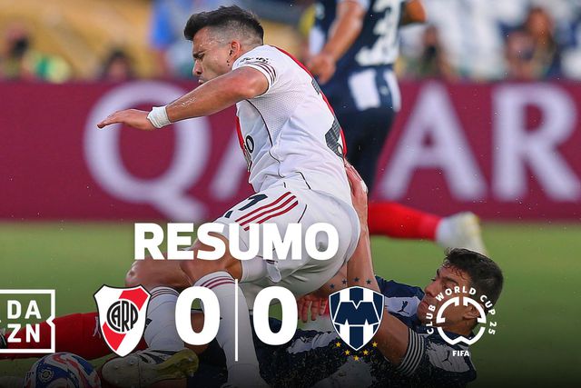 River Plate-Monterrey: houve faltas e cartões, faltaram os golos (resumo)