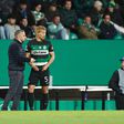 Rui Borges segura Morita no Sporting
