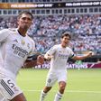 Jude Bellingham a festejar golo apontado ao Pachuca