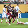 Juan Freytes celebra o seu golo diante do Ulsan