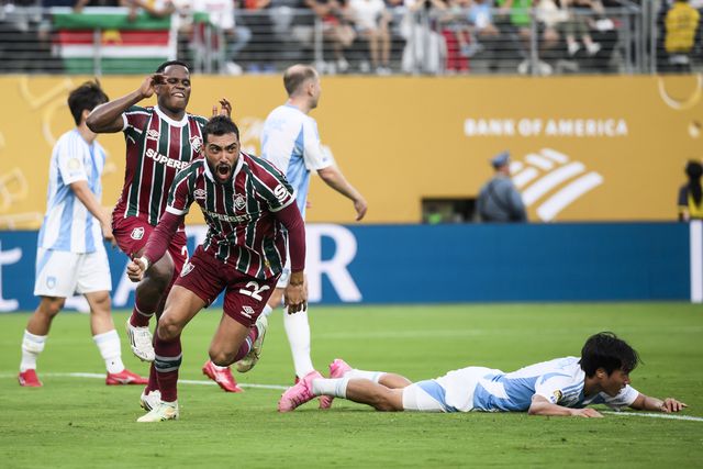 Juan Freytes celebra o seu golo diante do Ulsan