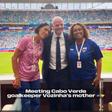Infantino com a mãe de