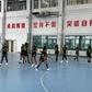 Treino da seleção de andebol júnior feminina