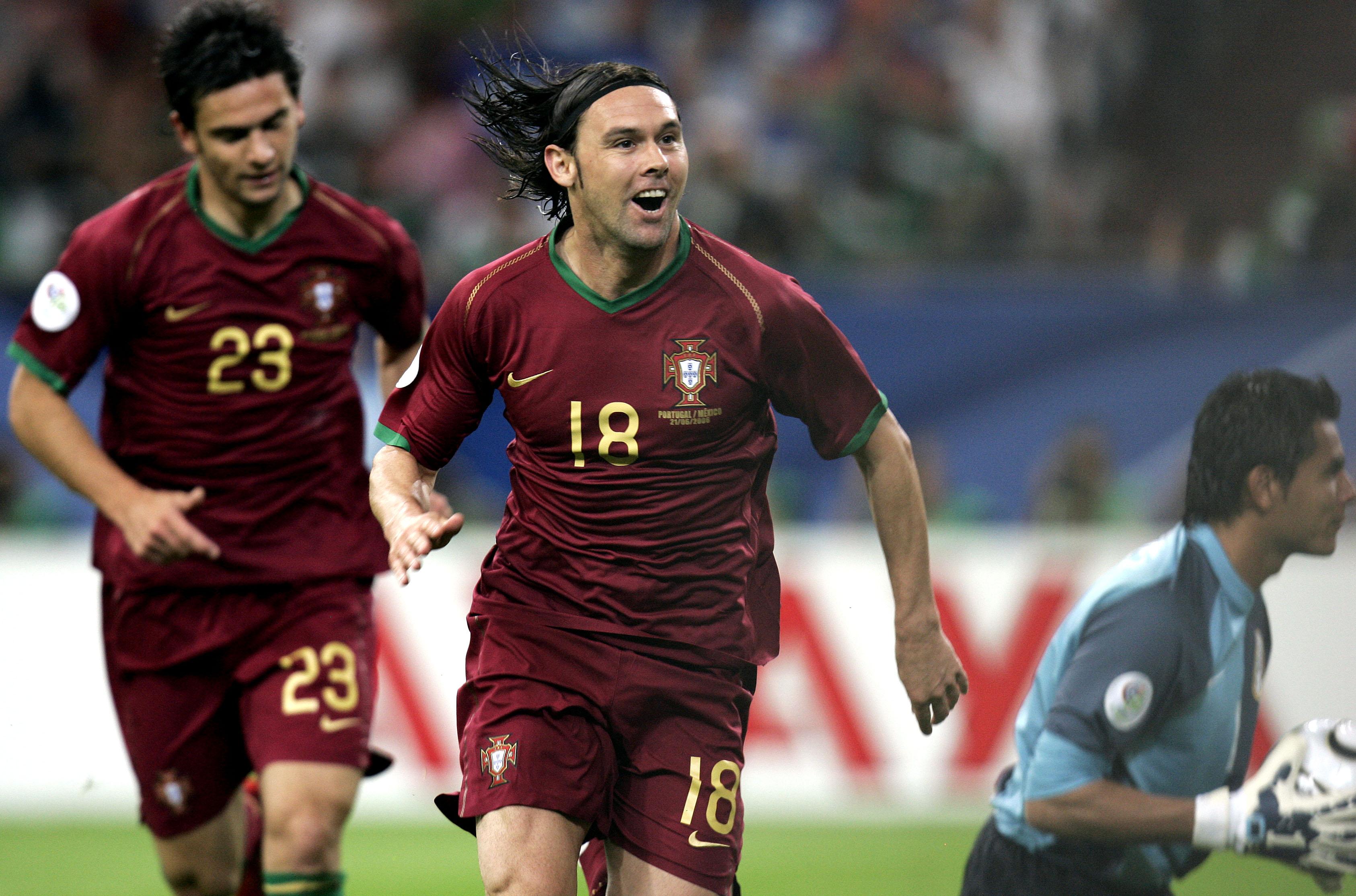 Maniche - dois golos em sete jogos (2006). O marcador do único golo da Batalha de Nuremberga contra os Países Baixos, nos oitavos de final. Começou o Mundial da Alemanha como suplente, mas terminou-o com 565 minutos nas pernas.