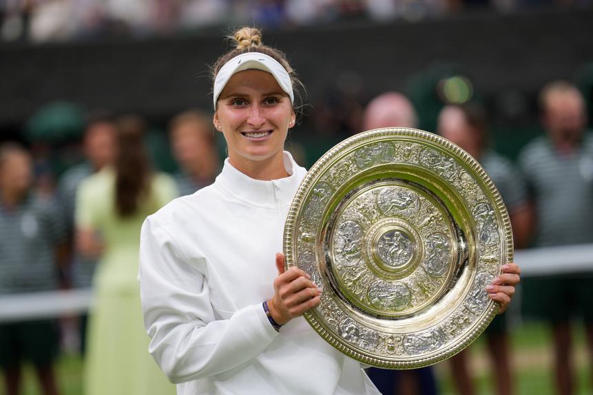 Vondrousova, em 2023 - Foto: IMAGO