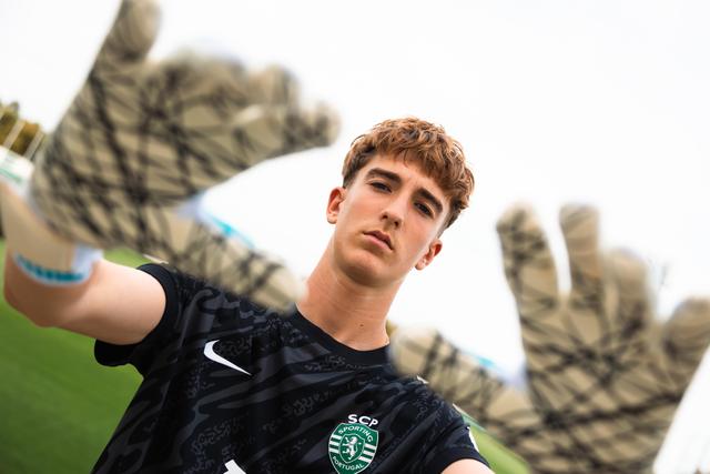 André Tomé assinou contrato de formação com o Sporting - Foto: SPORTING CP