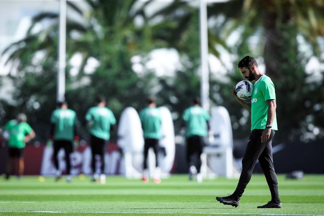 Sporting: Amorim continua a puxar pelos jogadores (fotogaleria)