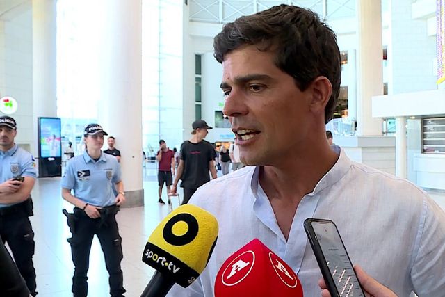 Rui Machado radiante com o feito histórico de Nuno Borges