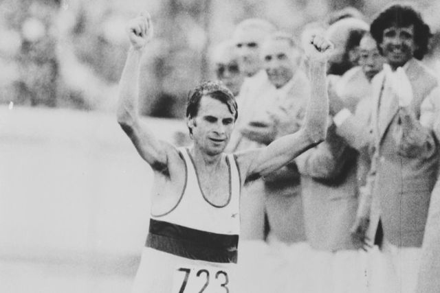 Nem um atropelamento o impediu de indicar o caminho para o ouro olímpico