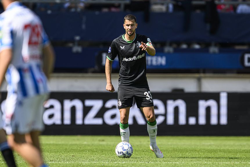 David Hancko, capitão do Feyenoord