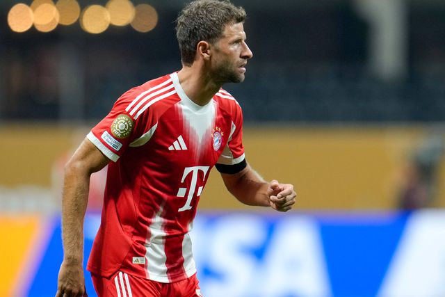 Thomas Muller a jogar pelo Bayern no Mundial de Clubes