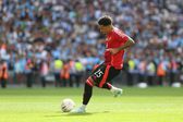 Jadon Sancho em ação pelo Man. United