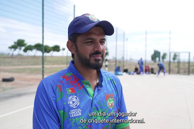 «No Paquistão todas as crianças sonham ser profissionais de cricket»
