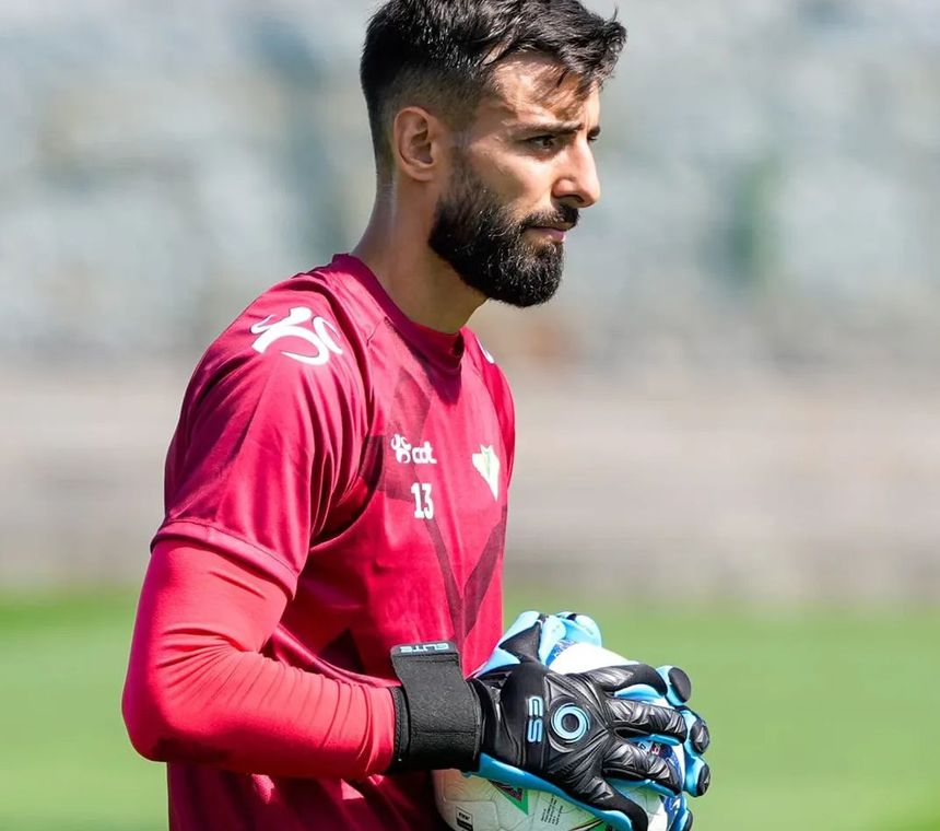 André Ferreira no primeiro treino com o Moreirense (Instagram/Moreirense)