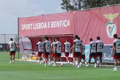 Novidades no treino do Benfica antes do St. Gallen